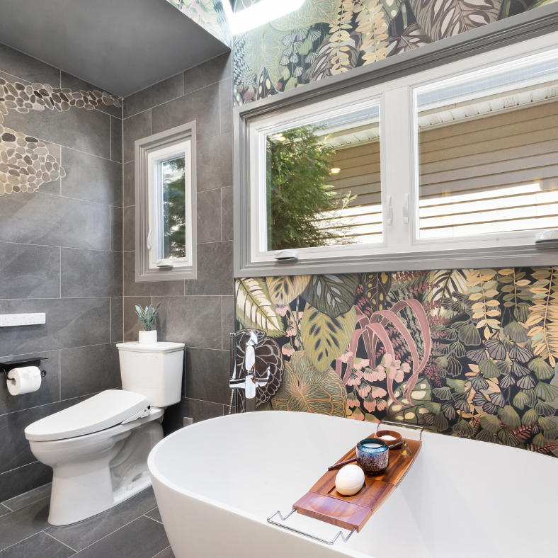 Eclectic Bathroom Remodel West Orange, NJ